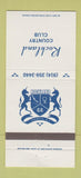 Matchbook Cover - Rockland Country Club Sparkill NY 30 Strike