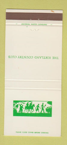 Matchbook Cover - Kirtland Country Club OH? 30 Strike