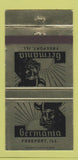 Matchbook Cover - Germania Freeport IL WEAR 30 Strike