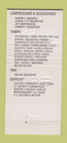 Matchbook Cover - Salt River Pump Compressor  30 Strike