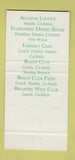 Matchbook Cover - Breakers Palm Beach FL WEAR 30 Strike