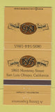 Matchbook Cover - 1965 Restaurant San Luis Obispo CA 30 Strike
