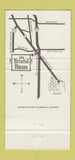 Matchbook Cover - British House Glenview IL WEAR 30 Strike