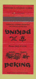 Matchbook Cover - Peking Chinese Restaurant Colorado Springs 30 Strike