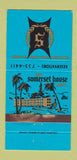 Matchbook Cover - Somerset House Motel Las Vegas NV WORN 30 Strike