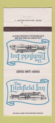 Matchbook Cover - Litchfield Inn CT 30 Strike