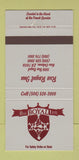 Matchbook Cover - Rue Royal Inn New Orleans LA 30 Strike