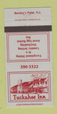 Matchbook Cover - Tuckahoe Inn Beesley's Point NJ 30 Strike