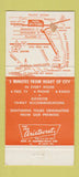 Matchbook Cover - Motel De Ville San Francisco CA 30 Strike