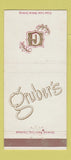 Matchbook Cover - Gruber's Shaker Heights OH WEAR 30 Strike