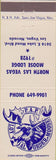 Matchbook Cover - Matchbook Cover Moose Lodge Las Vegas NV