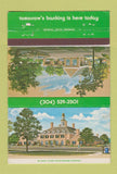 Matchbook Cover - 20th Street Bank Huntington WV WEAR 40 Strike