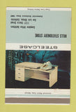 Matchbook Cover - Steelcase Office Furniture San Luis Obispo CA 40 Strike