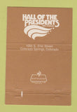 Matchbook Cover - Cave of the Winds Manitou Springs Colorado WEAR 40 Strike