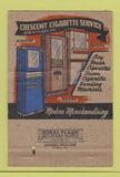 Matchbook Cover - Crescent Vending Cigarette New Orleans LA WEAR 40 Strike