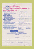Matchbook Cover - Aring Road Machinery Milwaukee WI 40 Strike