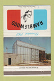 Matchbook Cover - Ramblewood Lumber Holland NY 40 Strike