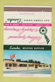 Matchbook Cover - Eureka Welding Supply Detroit MI WEAR 40 Strike