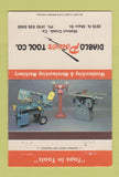 Matchbook Cover - Diablo Power Tools Walnut Creek CA 40 Strike