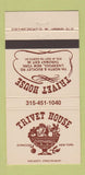Matchbook Cover - Trivet House Syracuse NY 30 Strike