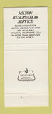 Matchbook Cover - Ashby's Restaurant Bar Washington Hilton 30 Strike