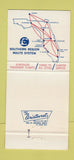 Matchbook Cover - Executive Airlines 30 Strike