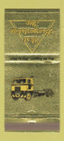 Matchbook Cover - West Transportation Trucking Richmond CA 30 Strike