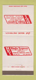 Matchbook Cover - Ringle Express Trucking Fowler IN 30 Strike