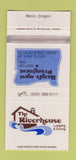 Matchbook Cover - Riverhouse Motor Inn Bend OR WEAR 30 Strike