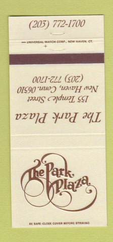 Matchbook Cover - Park Plaza New Haven CT 30 Strike