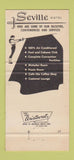 Matchbook Cover - Hotel Seville Miami Beach FL WEAR 30 Strike