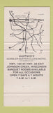 Matchbook Cover - Gobbler Motel Johnson Creek WI 30 Strike