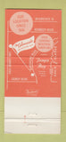 Matchbook Cover - Colonnade Tampa FL 30 Strike