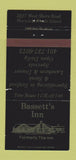 Matchbook Cover - Bassett's Inn Warwick RI WEAR 30 Strike