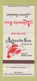 Matchbook Cover - Lakeside Inn Limerick PA 30 Strike