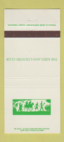 Matchbook Cover - Kirtland Country Club 30 Strike