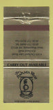 Matchbook Cover - New Sahara West West Bloomfield MI 30 Strike