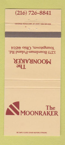 Matchbook Cover - Moonraker Youngstown OH 30 Strike