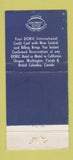 Matchbook Cover - Leamington Motor Hotel Oakland CA WEAR 30 Strike
