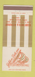Matchbook Cover - Golden Sails Inn Long Beach CA 30 Strike