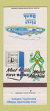 Matchbook Cover - First Bank Batesville IN girlie 30 Strike