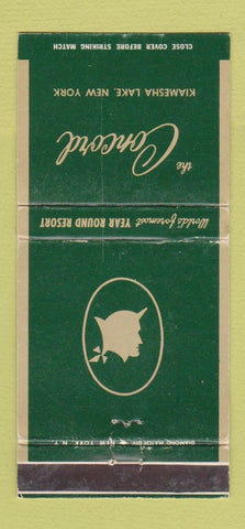 Matchbook Cover - The Concord Resort Kiamesha Lake NY WEAR 30 Strike