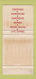 Matchbook Cover - Valley Forge Tavern King of Prussia PA WEAR 30 Strike