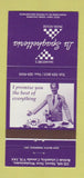 Matchbook Cover - La Spaghetteria Pasta Salvatore's New Westminster BC 30 Strike