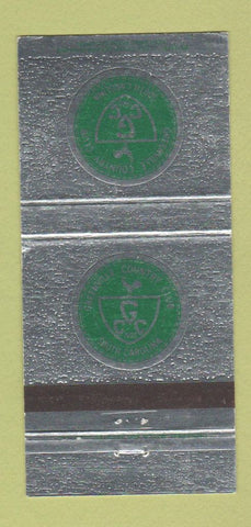 Matchbook Cover - Greenville Country Club SC 30 Strike