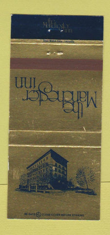 Matchbook Cover - Manchester Inn Middletown OH 30 Strike