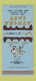 Matchbook Cover - Athena East New York City 30 Strike