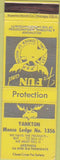 Matchbook Cover - Matchbook Cover Moose Lodge Yankton SD