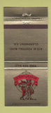Matchbook Cover - Queso Grande Claremont CA Saugus Sylmar  30 Strike