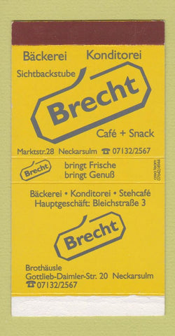 Matchbox - Brecht German Cafe Germany
